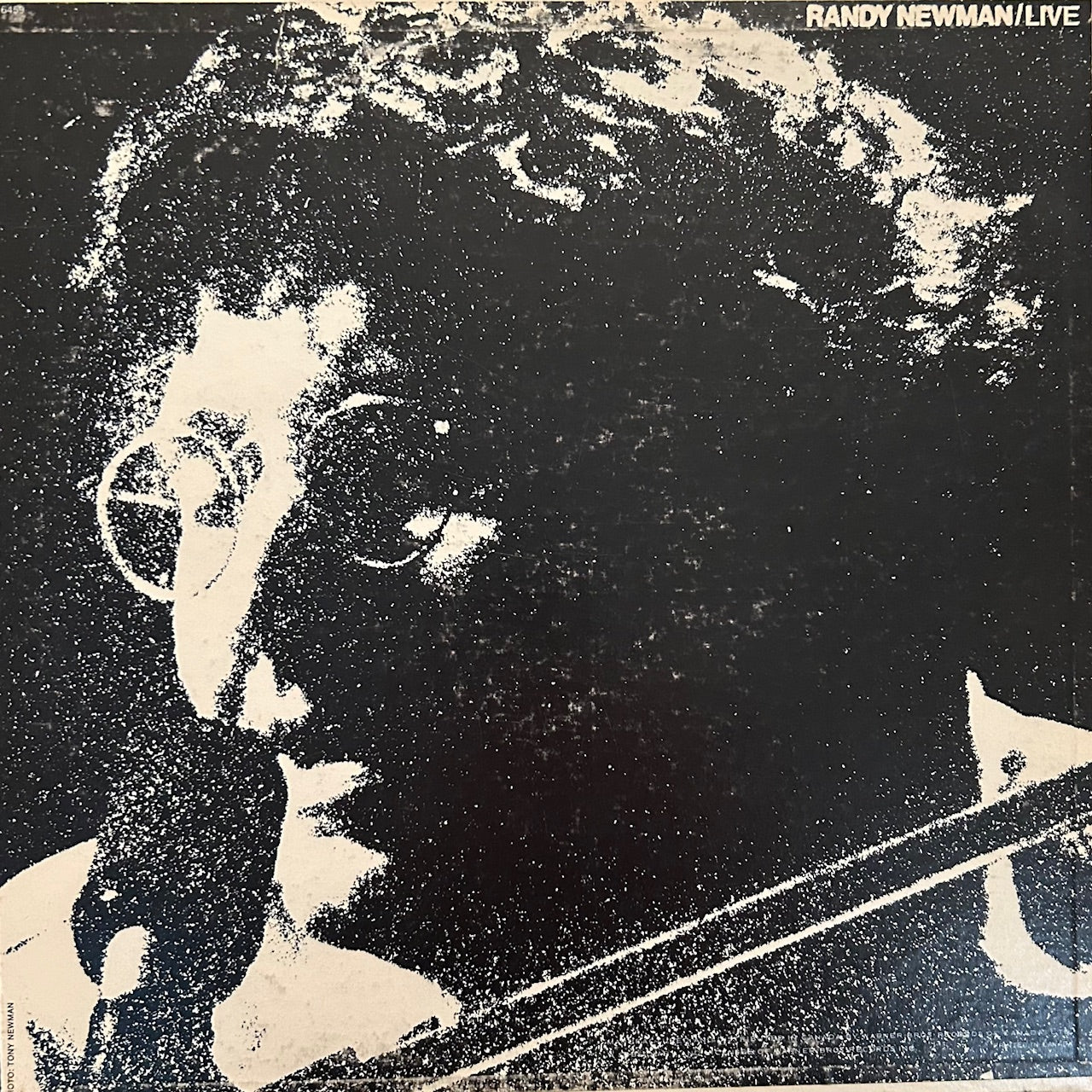 RANDY NEWMAN Live Reprise LP 6459 VG+/VG+