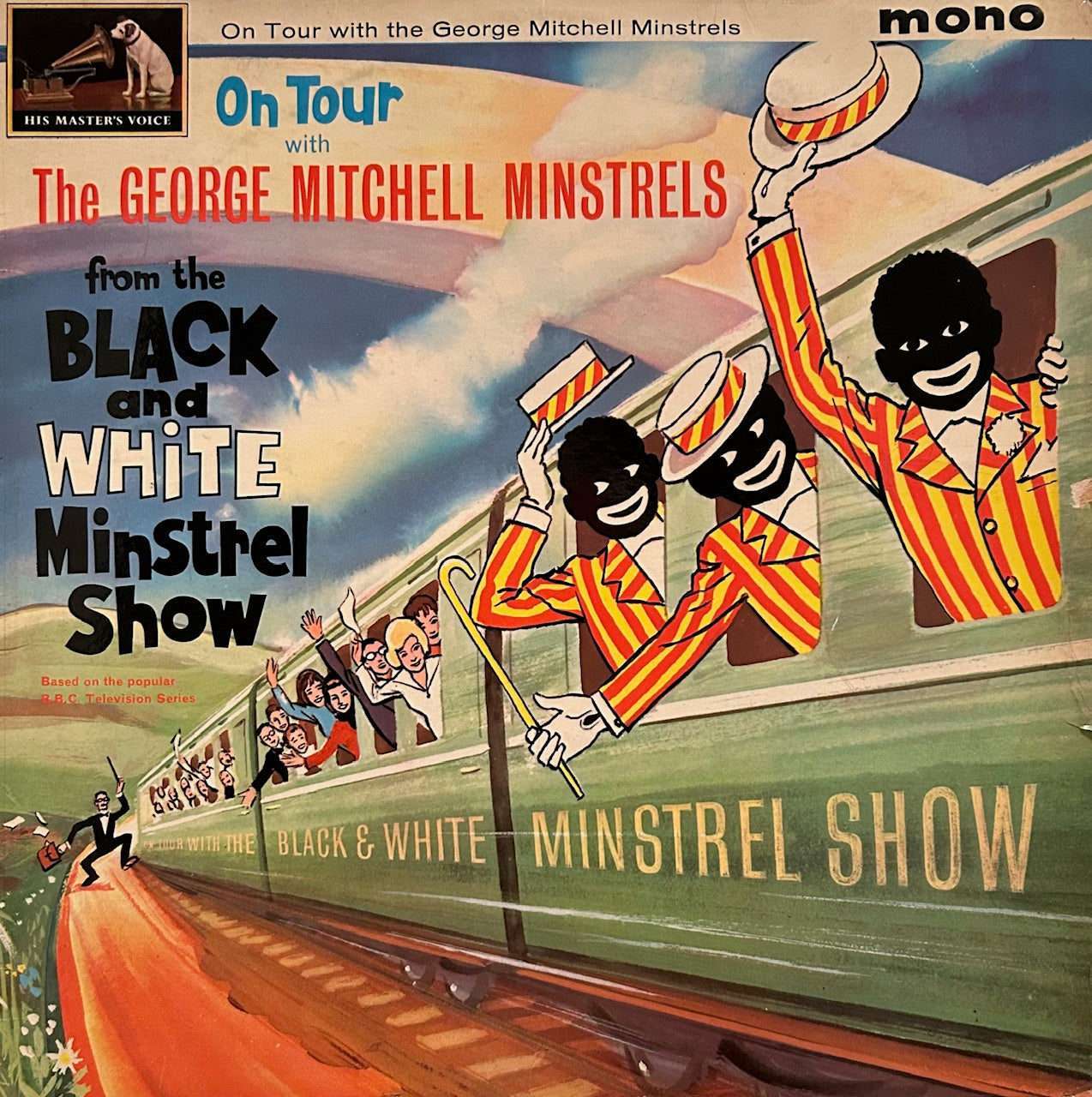 The George Mitchell Minstrels On Tour With The George Mitchell Minstrels HMV LP CLP1667 VG+/VG+