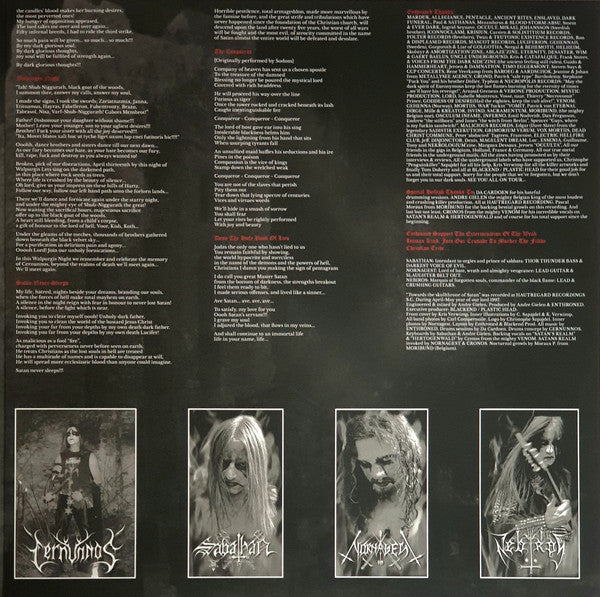 ENTHRONED Towards The Skullthrone Of Satan / Regie Sathanas Back On Black Records LP BOBV819LP Brand New & Sealed