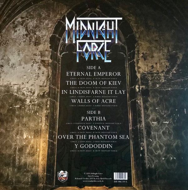 MIDNIGHT FORCE Gododdin Iron Shield Records LP ISR 086-19/L Brand New