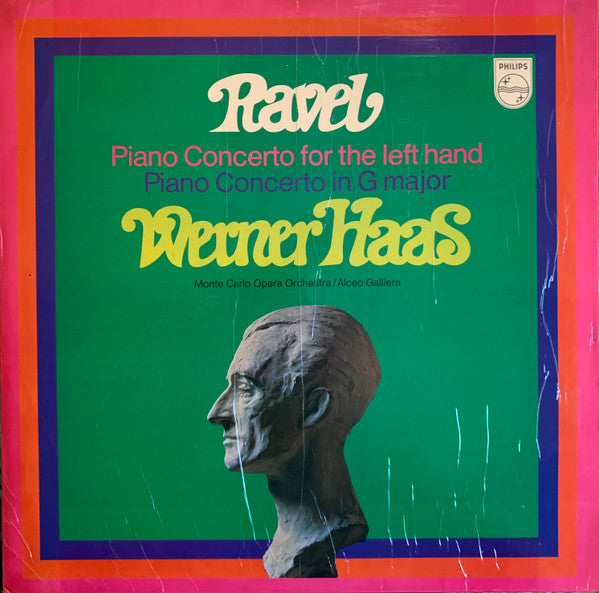 RAVEL Piano Concerto in G Major (For Left Hand) Philips LP 6882009 M-/M-