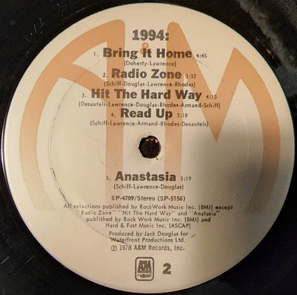 1994 S/T (1994) A&M Records SP-4709 Embossed Sleeve M/M- Still Sealed