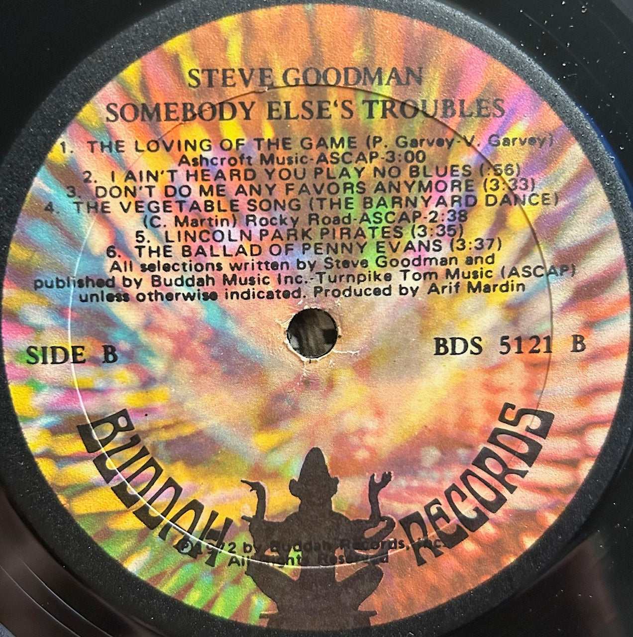 STEVE GOODMAN Somebody Elses Troubles Buddah Records LP BDS5121