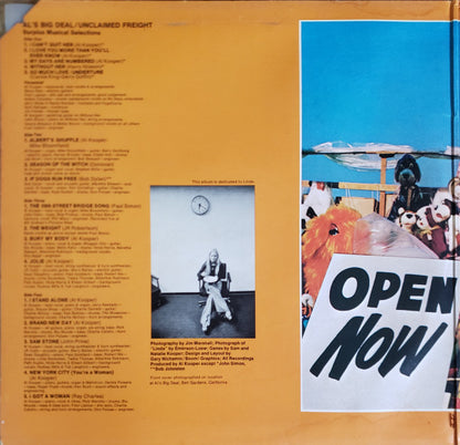 AL KOOPER Al's Big Deal Unclaimed Freight An Al Kooper Anthology Columbia Dbl WLP PG33169 VG+/VG+