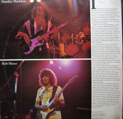 PETER FRAMPTON Frampton Comes Alive! A&M Records Dbl LP AMLM 63703 M-/VG+