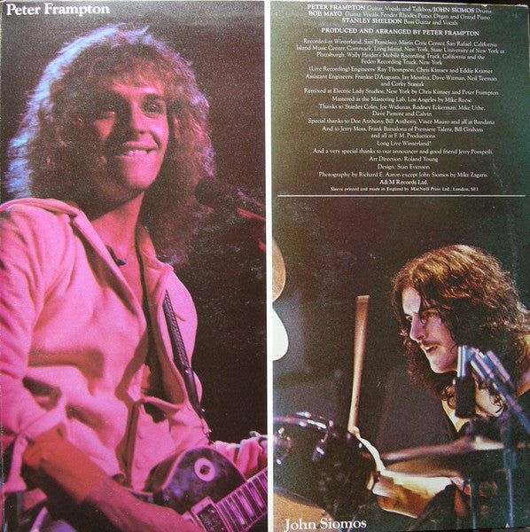 PETER FRAMPTON Frampton Comes Alive! A&M Records Dbl LP AMLM 63703 M-/VG+