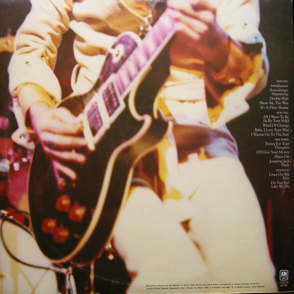 PETER FRAMPTON Frampton Comes Alive! A&M Records Dbl LP AMLM 63703 M-/VG+