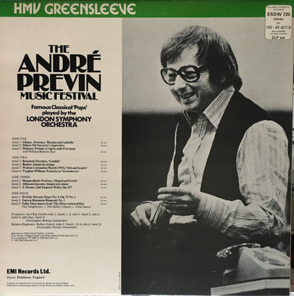 ANDRÉ PREVIN & THE LONDON SYMPHONY ORCHESTRA The André Previn Music Festival HMV Dbl LP 0C 135-43 427/8 VG+/VG+