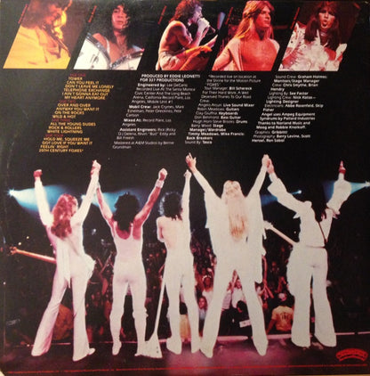 ANGEL Live Without A Net Casablanca Records Dbl Live LP NBLP-2-7203 VG+/VG Some Minor Storage Wear