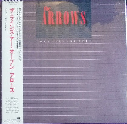 THE ARROWS The Lines Are Open A&M Japan LP AMP-28143 M-/M-