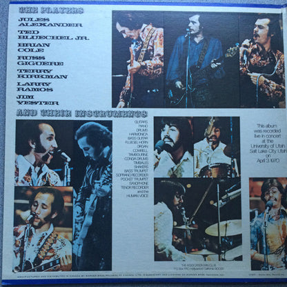 THE ASSOCIATION Live Warner Brothers Dbl LP (Canada) 2WS1868 VG+/VG G/f Sleeve