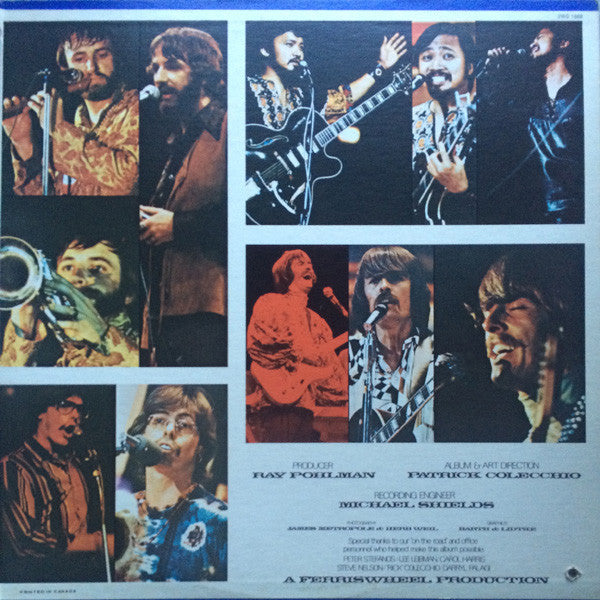 THE ASSOCIATION Live Warner Brothers Dbl LP (Canada) 2WS1868 VG+/VG G/f Sleeve
