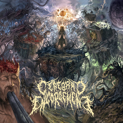 CEREBRAL ENGOREMENT Cerebral Chronicles Gore House Productions LP GHP-058 Orange/Black Marble Wax Brand New & Sealed