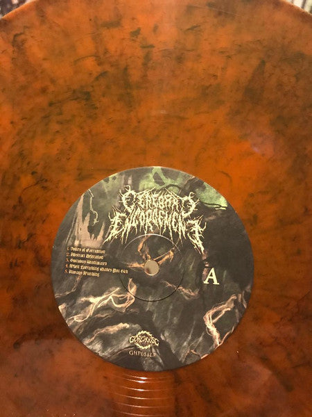 CEREBRAL ENGOREMENT Cerebral Chronicles Gore House Productions LP GHP-058 Orange/Black Marble Wax Brand New & Sealed