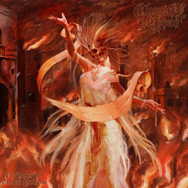 CLIMATE OF FEAR The Onset Of Eternal Darkness Demons Run Amok Entertainment DRA167 Orange/Red Splatter Brand New & Sealed