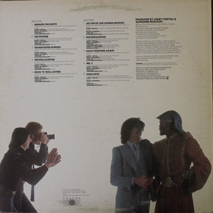 CORYELL MOUZON Back Together Again Atlantic LP (Canada) SD 18220 VG+/VG+