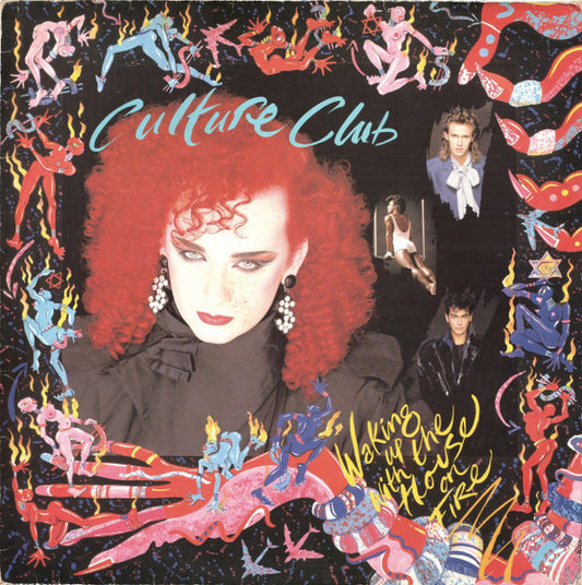 CULTURE CLUB Waking Up With The House On Fire Virgin LP V2330 M-/M-