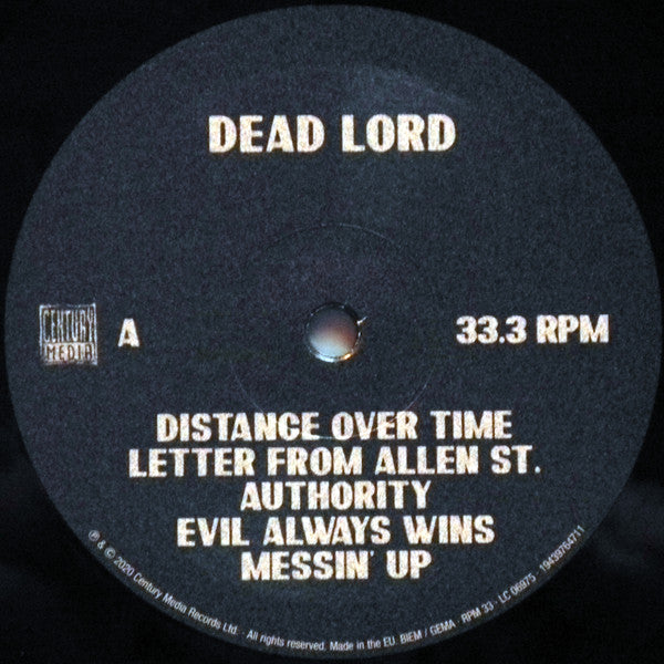 DEAD LORD Surrender Century Media LP 19439764711 M/M