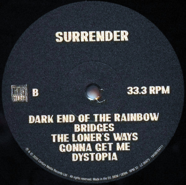 DEAD LORD Surrender Century Media LP 19439764711 M/M