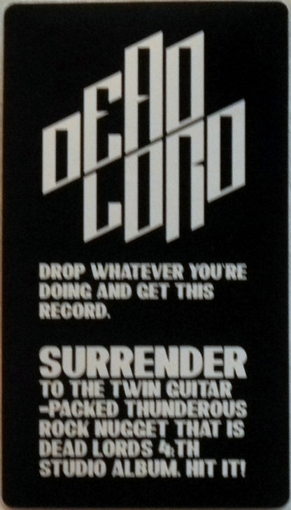 DEAD LORD Surrender Century Media LP 19439764711 M/M