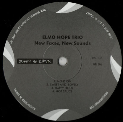 ELMO HOPE TRIO New Faces New Sounds Down At Dawn Records DAD137 M/M Brand New