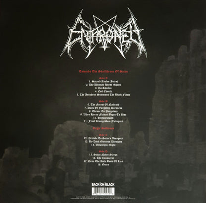 ENTHRONED Towards The Skullthrone Of Satan / Regie Sathanas Back On Black Records LP BOBV819LP  Brand New & Sealed