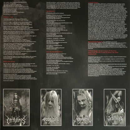 ENTHRONED Towards The Skullthrone Of Satan / Regie Sathanas Back On Black Records LP BOBV819LP  Brand New & Sealed