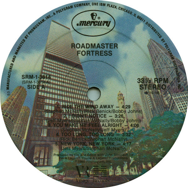 ROADMASTER Fortress Village (Mercury) Records LP SRM13814 M-/VG+