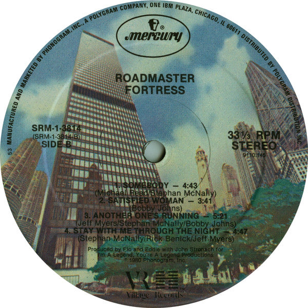 ROADMASTER Fortress Village (Mercury) Records LP SRM13814 M-/VG+