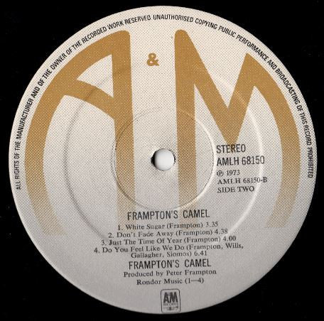 FRAMPTON'S CAMEL S/T (Frampton's Camel) A&M Records AMLH 68150 Repress VG+/VG+