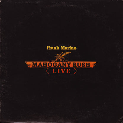 FRANK MARINO & MAHOGANY RUSH Live Columbia (USA) LP JC35257 Still In Shrink VG+/VG+