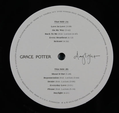 GRACE POTTER Daylight Fantasy LP FAN00530 M/M Brand New