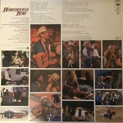 WILLIE NELSON & FAMILY Honeysuckle Rose OST LP CBS 22080 M-/VG+ Looks Un-Played