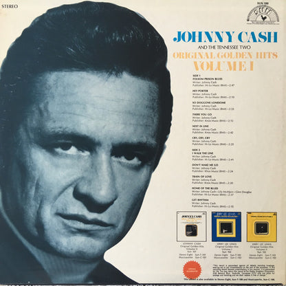 JOHNNY CASH & THE TENNESSEE TWO Original Golden Hits Volume I Sun Records SUN 100 VG+/VG