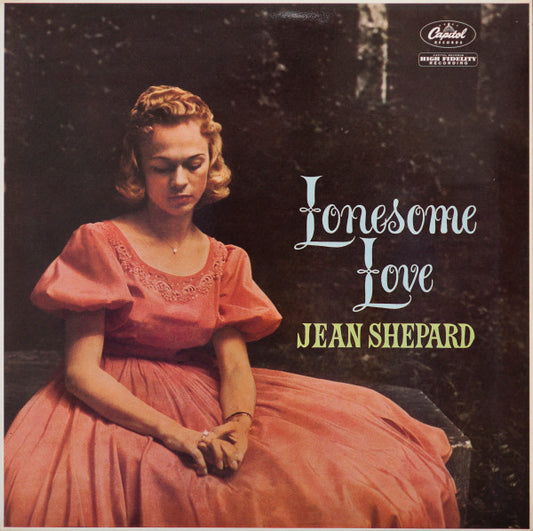 JEAN SHEPARD Lonesome Love Capitol Records T 1126 Mono Pressing (US) VG+/VG+