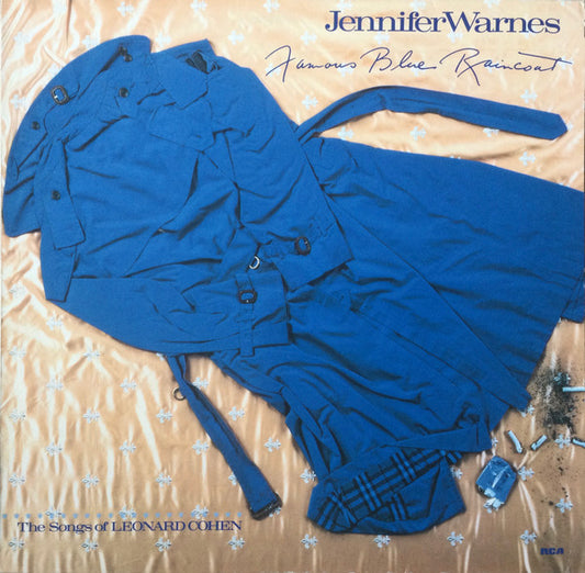 JENNIFER WARNES Famous Blue Raincoat Cypress Records PL90048 M-/VG+ Promo Sticker On Sleeve