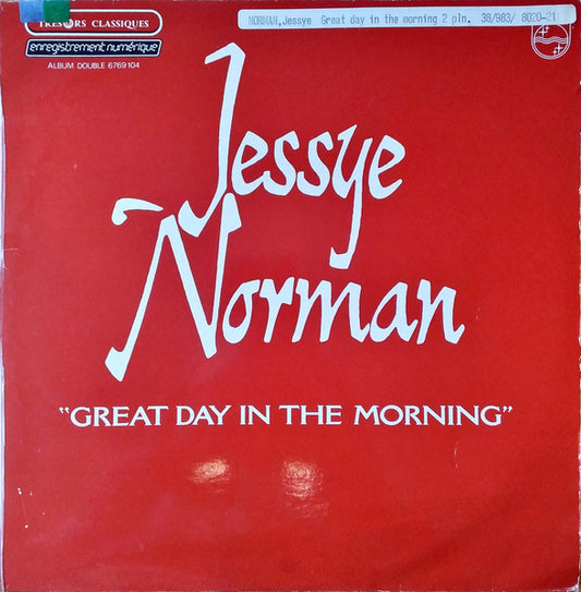 JESSYE NORMAN Great Day In The Morning Philips Records 6769 104 M-/VG+