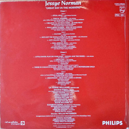 JESSYE NORMAN Great Day In The Morning Philips Records 6769 104 M-/VG+
