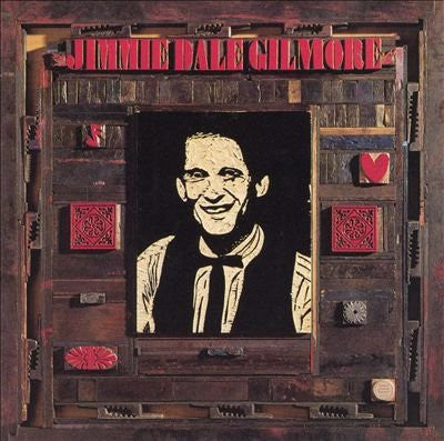 JIMMIE DALE GILMORE S/T (Jimmie Dale Gilmore) Hightone Records LP (US) HT-8018 M-/VG+