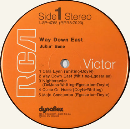 JUKIN' BONE Way Down East RCA Victor LP LSP4768 M/M- Still Sealed Small Deletion Clip Dynaflex Copy