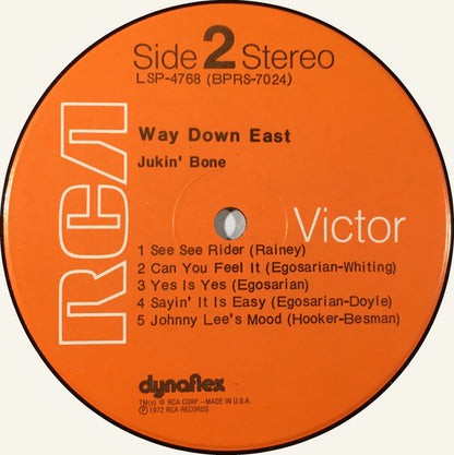 JUKIN' BONE Way Down East RCA Victor LP LSP4768 M/M- Still Sealed Small Deletion Clip Dynaflex Copy
