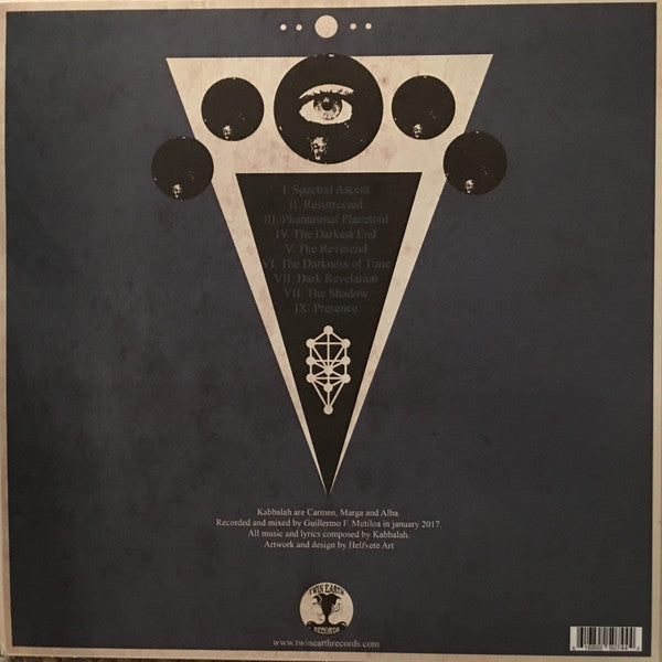 KABBALAH Spectral Ascent Twin Earth Records TELP010 LP M/M