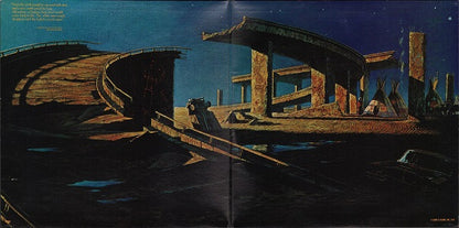 KANSAS Monolith Kirshner ‎LP FZ36008 Terre Haute Pressing Gatefold M-/VG+