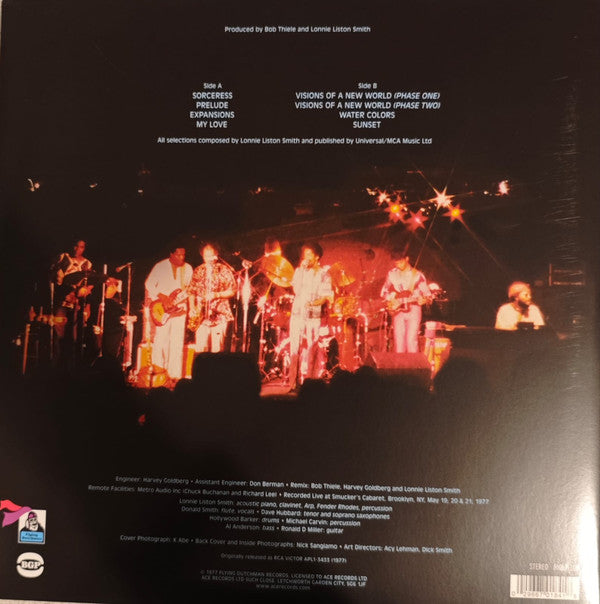 LONNIE LISTON SMITH Live! Flying Dutchman Dbl LP HIQLP100 Brand New & Sealed