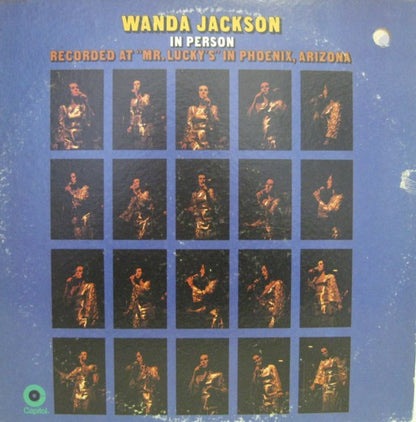 WANDA JACKSON In Person Live At "Mr Lucky's" In Phoenix Arizona Capitol Records LP ST-345 VG+/VG+