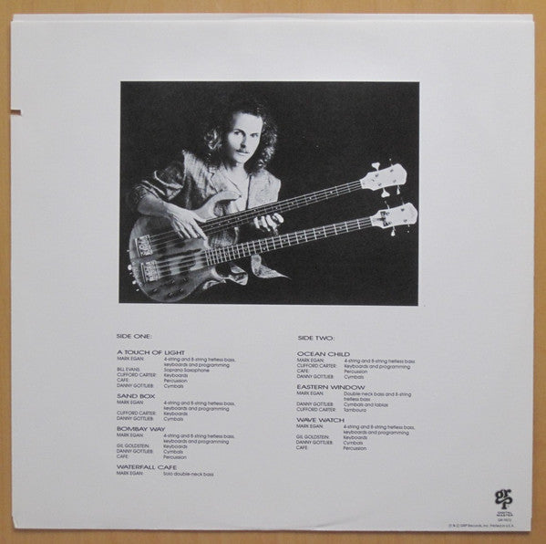 MARK EGAN A Touch Of Light GRP Records GR-9572 VG+/VG+