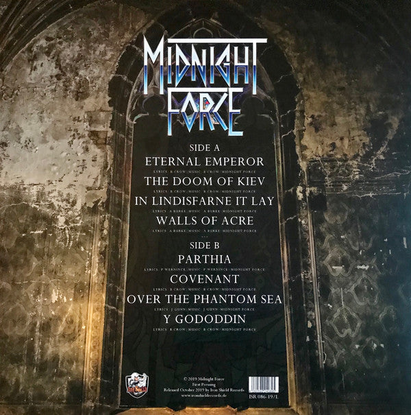 MIDNIGHT FORCE Gododdin Iron Shield Records ISR 086-19/L Brand New