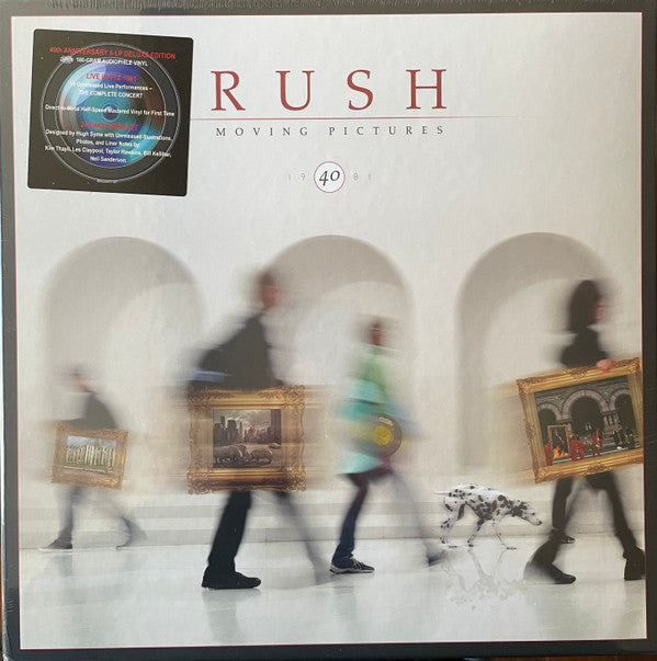 RUSH Moving Pictures 40th Anniversary 5 LP Box Set Anthem Records B0033537-01 Brand New & Sealed