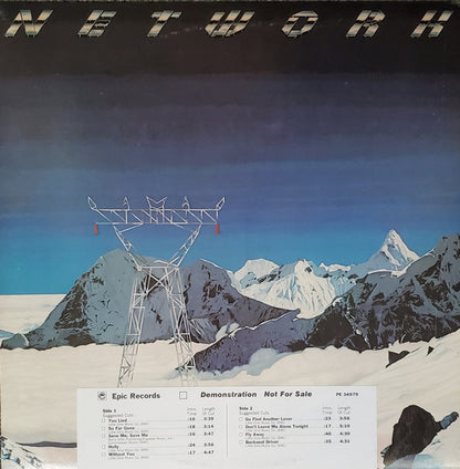 NETWORK S/T Epic Records WLD PE34979 VG+/VG+