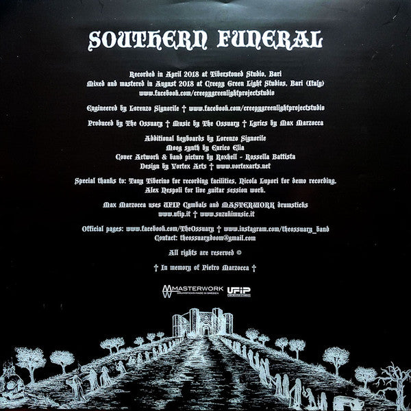 THE OSSUARY Southern Funeral Supreme Chaos Records SCR069LPSB Ltd Ed 118/200 M/M